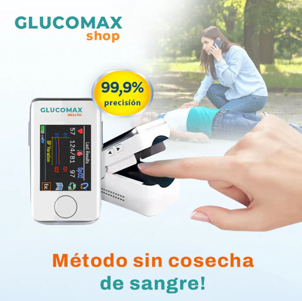 Glucometer Medidor Láser - GlucoMax™ [PRECISIÓN DEL 99,9%] - NOVEDAD EN MEXICO